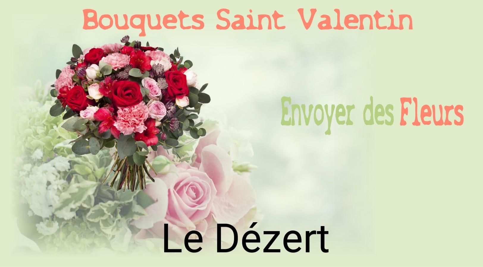 Roses de Saint-Valentin livrées à Le Dézert